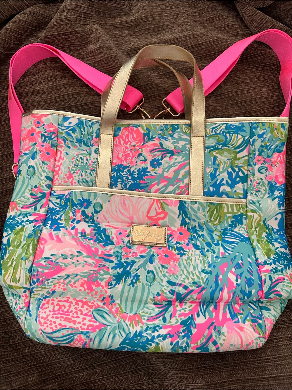 Lilly Pulitzer tote bag/backpack